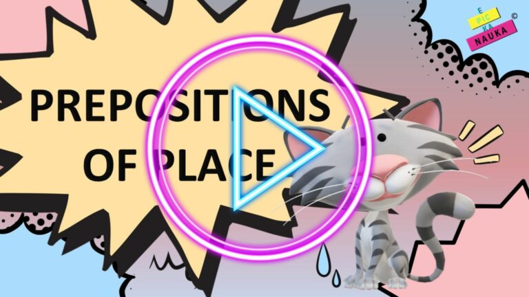 Positions in place – angielski obrazkowo