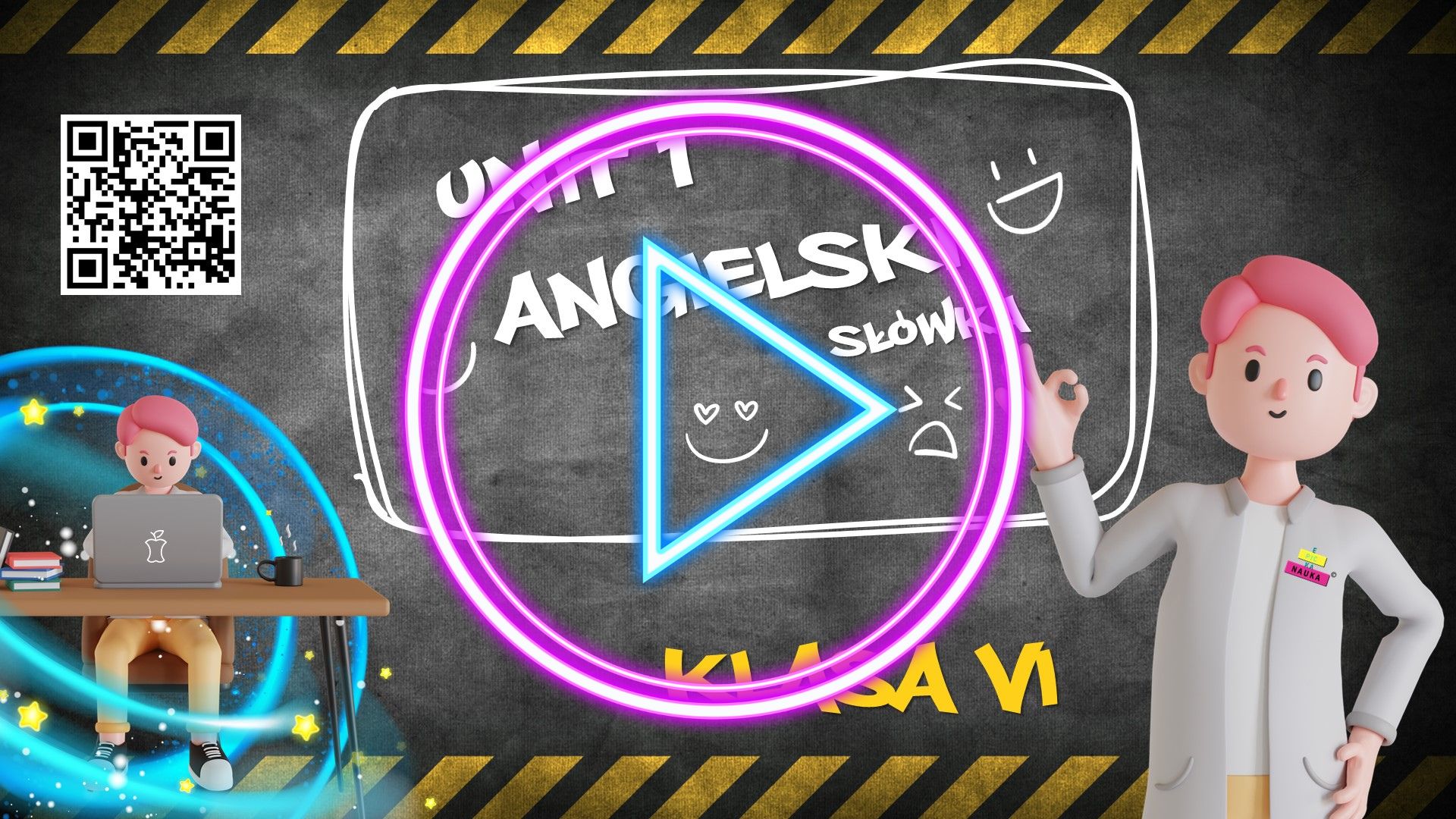 Filmik z fiszkami i tłumaczeniem – Unit 2 Brainy 6 – dla szkoły podstawowej