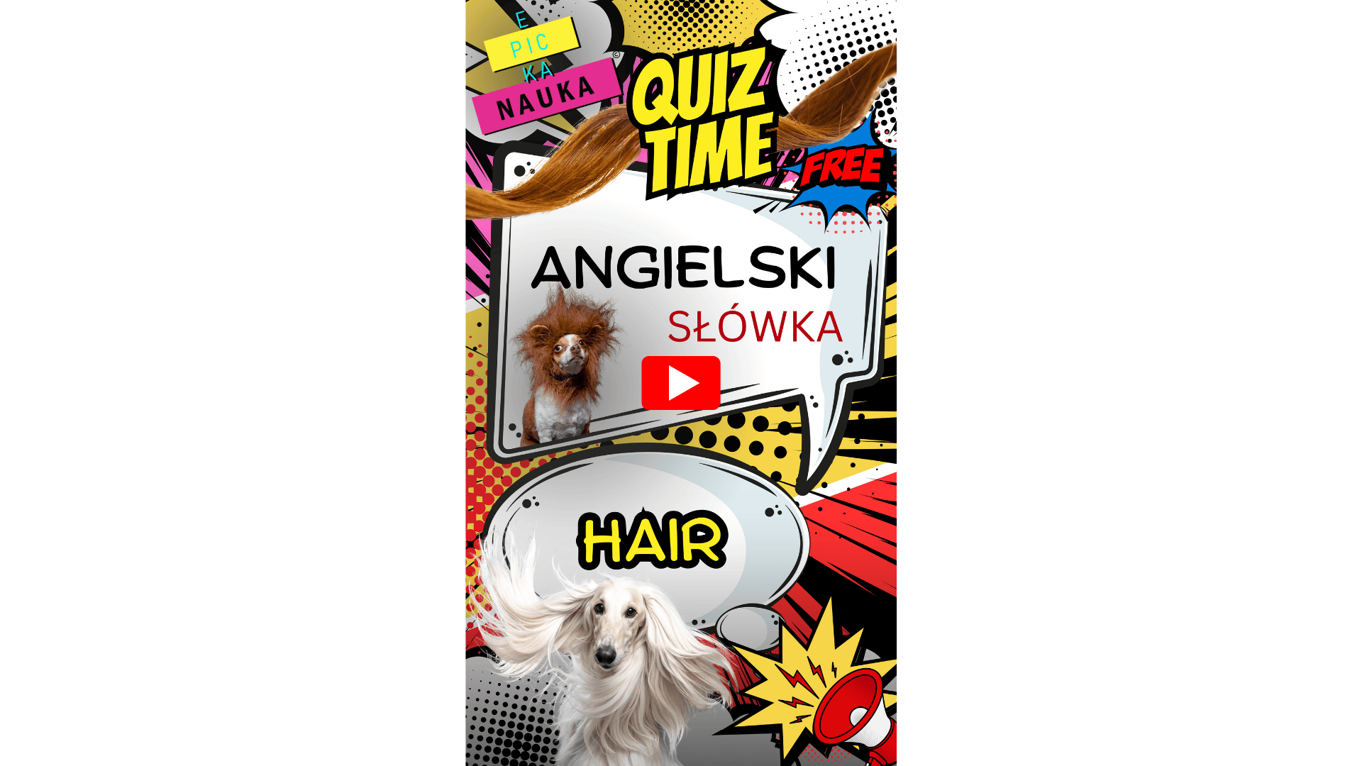 Quiz angielski – Hair vocabulary – Epicka Nauka