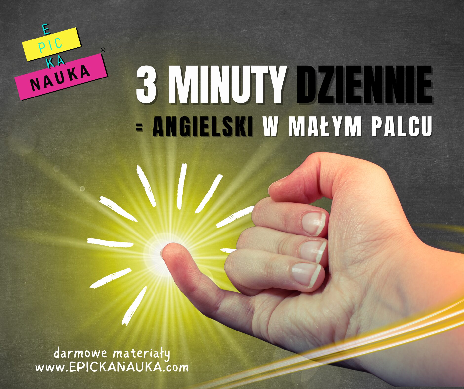 You are currently viewing 3 minuty dziennie i angielski w małym palcu — serio