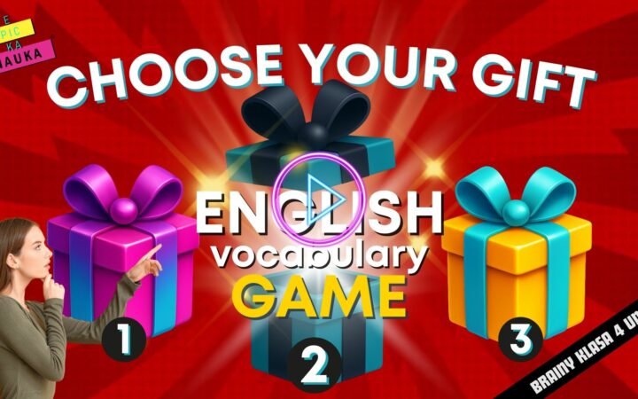 Choose Your Gift! 🎁Fun English Vocabulary Game for Beginners I BRAINY 4 UNIT 3