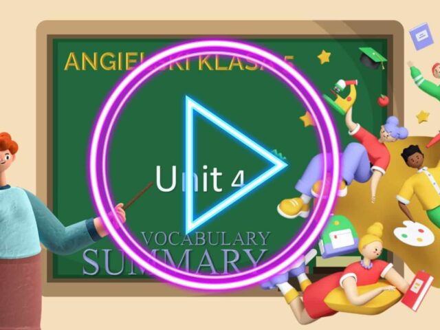 Filmik z fiszkami i tłumaczeniem – Unit 4 Brainy 5 – dla szkoły podstawowej